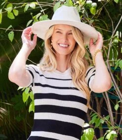 Faux Suede Fedora Hat -Karen Kane Store 87282A9B 4DFA 4223 97FF CDA75197B354