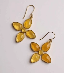 Dangling Gemstone Earrings -Karen Kane Store 87CB7D80 1D65 4140 B9E9 C5CD1559AABD