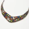 Sterling Silver Turquoise And Gemstone Collar Set -Karen Kane Store 88177B1F 0AD5 43DC 8A79 818F0AD13A05