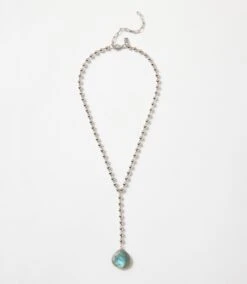Labradorite Pendant Necklace -Karen Kane Store 90819EE0 3661 41E0 AAB8 5B986396445D