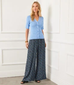 Short Sleeve Ribbed Cardigan Sweater 16 Short Sleeve Ribbed Cardigan Sweater -Karen Kane Store 90C3F764 53A4 404B 8C16 F9A034ED49D0