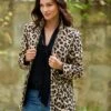 Animal Jacquard Blazer 1 Animal Jacquard Blazer -Karen Kane Store 9281F77E 601E 45B0 BD10 9E5996F1FAFB