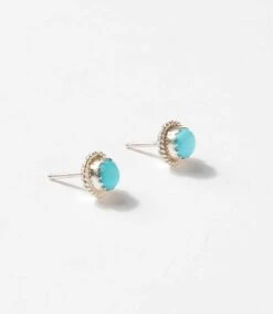 Sterling Silver Turquoise Stud Earrings -Karen Kane Store 951F4491 EFD0 46AC 93DE D6D851C6F3B0