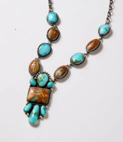 Sonoran Mountain And Boulder Turquoise Necklace & Earring Set -Karen Kane Store 970466A6 6247 469C 98DC C44A9F6C65B3