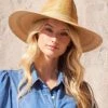 Wide Brim Palm Leaf Hat -Karen Kane Store 9766D90D 8660 47CB 82D6 9E72DE4BDB83