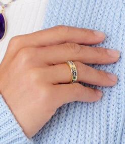 Crystal Inlay Ring -Karen Kane Store 9B73D254 5E5A 4623 A383 115FB7BC67A0