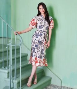 Puff Sleeve Shirtdress