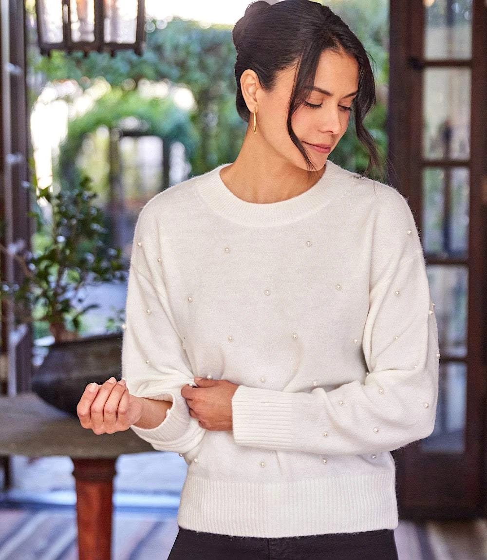 Pearl Crewneck Sweater 4 Pearl Crewneck Sweater - Image 2