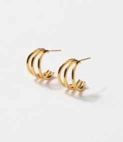 Retrograde Hoop Earrings