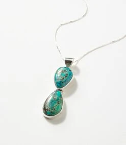 Bao Canyon Turquoise Pendant Necklace