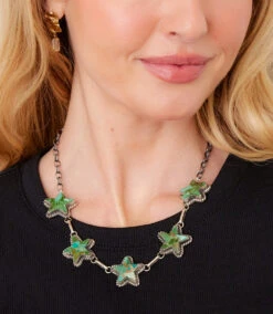 Five Star Turquoise Necklace -Karen Kane Store A5B9AE92 6627 4CF8 9B56 1E639247AB0E