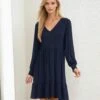 Long Sleeve Tiered Dress -Karen Kane Store B34B9EAF 4E6D 4A09 AF7E F04E79071FA0