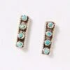 Turquoise Bar Stud Earrings -Karen Kane Store C6AF3305 CBC5 4695 AA09 E4EBB88EAB6F