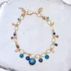 Lapis And Pearl Station Bracelet -Karen Kane Store C8836219 029F 49F8 93EB 5DA3E0902D5F