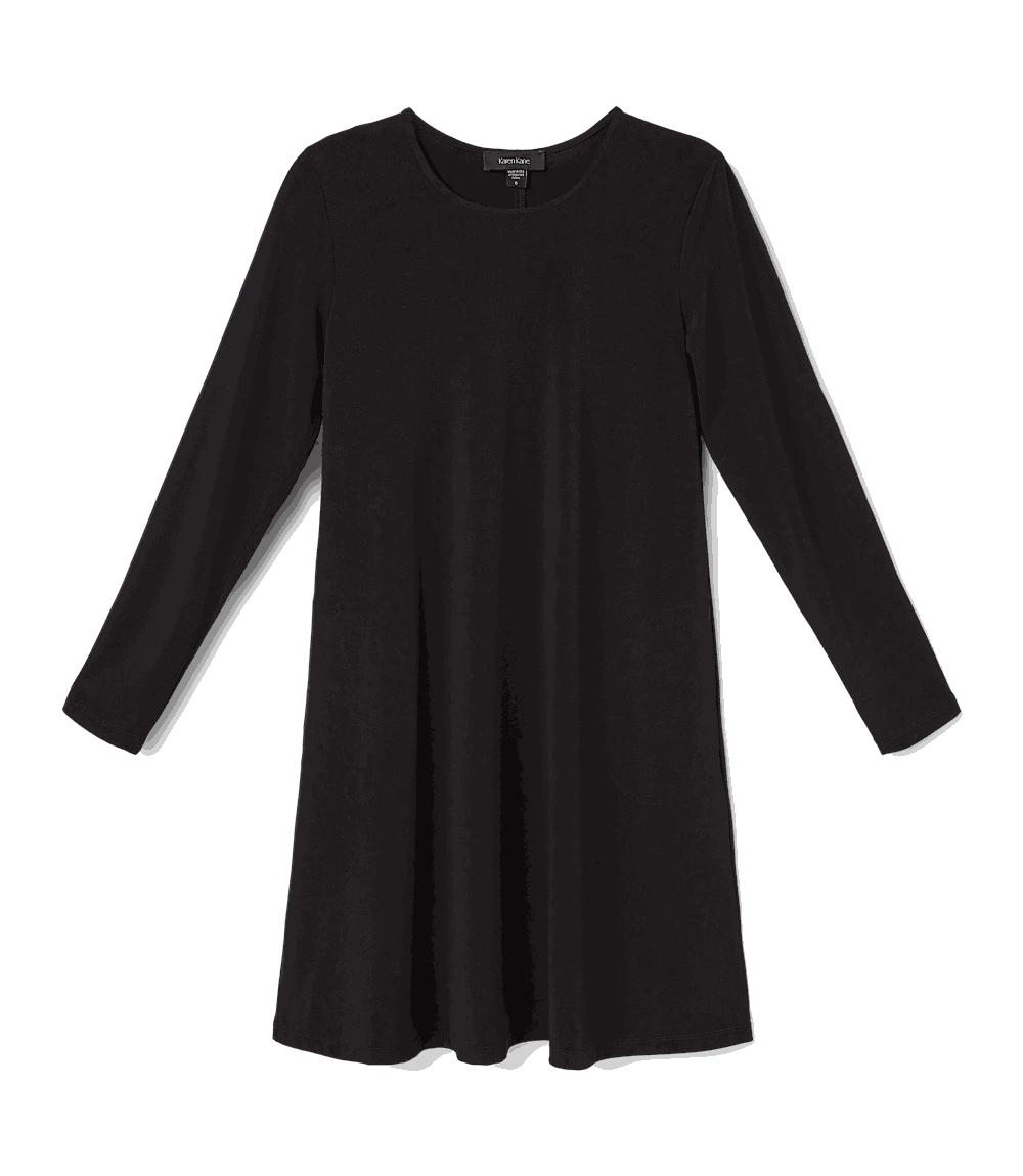 Long Sleeve Travel Jersey Dress 8 Long Sleeve Travel Jersey Dress - Image 6