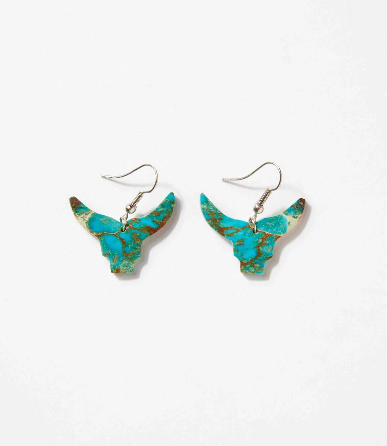 Longhorn Turquoise Earrings 6 Longhorn Turquoise Earrings - Image 4
