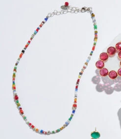 African Trade Beads Necklace 19 African Trade Beads Necklace -Karen Kane Store D7932E3D C17B 4C4A 9B00 B5D7CE05AF23