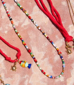 African Trade Beads Necklace 18 African Trade Beads Necklace -Karen Kane Store DC205B18 E59A 469D A7E1 5A93F08DDEAB