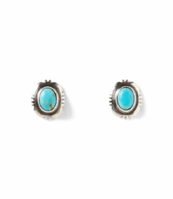 Turquoise Stud Earrings 10 Turquoise Stud Earrings -Karen Kane Store E100070 TUR 01
