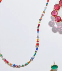 African Trade Beads Necklace 20 African Trade Beads Necklace -Karen Kane Store EBE22103 8989 4E94 8028 C88F9C62C5C5