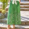 Cutout Embroidery Midi Skirt 2 Cutout Embroidery Midi Skirt -Karen Kane Store FE92CCD7 63F5 4637 8CA3 BEA5E60BF246