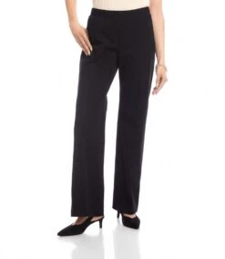 Emily Straight Leg Pants -Karen Kane Store L09035 BLK karenkane 2025 fall 00 1