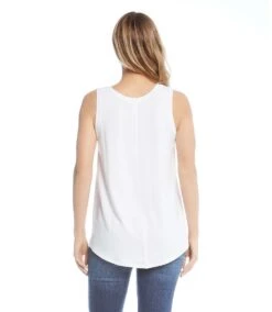 Tank Top -Karen Kane Store L12175 white 002 80100989 c833 4ecc a9c6 6d39a2e3f7bc