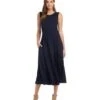 Sleeveless Artisan Dress 2 Sleeveless Artisan Dress -Karen Kane Store L13001 navy 001 92954574 0dd6 40e3 ba51 4657b750a2ca