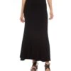 Pull On Maxi Flare Skirt -Karen Kane Store L13097 BLK 2990 2972e2cf 0337 4ec7 a73b 6166d12ded51