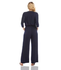 Travel Jersey Jumpsuit -Karen Kane Store L51500 NAV karenkane 2024 winter 00 3