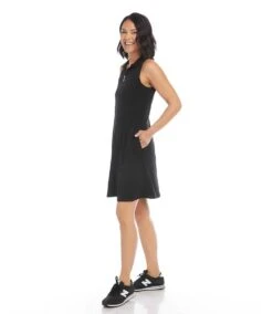 Sleeveless Zip-Up Travel Dress -Karen Kane Store L51537 BLK 0693 f86d8b30 26f6 42d6 92ea 50927c4de118