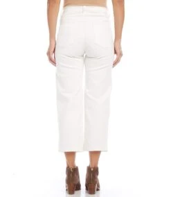 Brooklyn Cropped Jeans -Karen Kane Store L82141off white 002 0d4fcf09 b827 4ebd b12f 5c71f5de894b