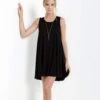 Sleeveless Maggie Trapeze Dress 1 Sleeveless Maggie Trapeze Dress -Karen Kane Store black 1 zoom e2ca220b a2b0 42ce 8f75 9966f106d6ab