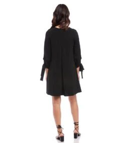 Lily Swing Dress -Karen Kane Store karenkane 2023 spring 1L60002 BLK 004