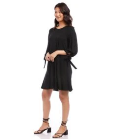 Lily Swing Dress -Karen Kane Store karenkane 2023 spring 1L60002 BLK 005