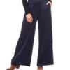 Wide Leg Satin Pants -Karen Kane Store karenkane 2024 fall 3L11813 NAV 00 1