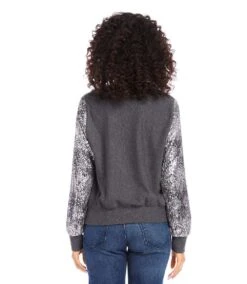 Sequin Sleeve Top -Karen Kane Store karenkane 2024 fall 3L22006 DHG 00 3