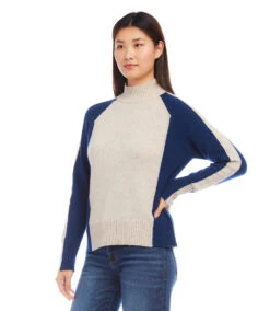Colorblock Sweater 9 Colorblock Sweater -Karen Kane Store karenkane 2024 fall 3L89787 MUL 00 2