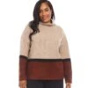 Plus Size Colorblock Sweater 2 Plus Size Colorblock Sweater -Karen Kane Store karenkane 2024 fall 3L89829W MUL 00 1