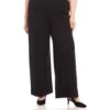 Plus Size Luna Wide Leg Pants -Karen Kane Store karenkane 2024 fall L08700W BLK 001