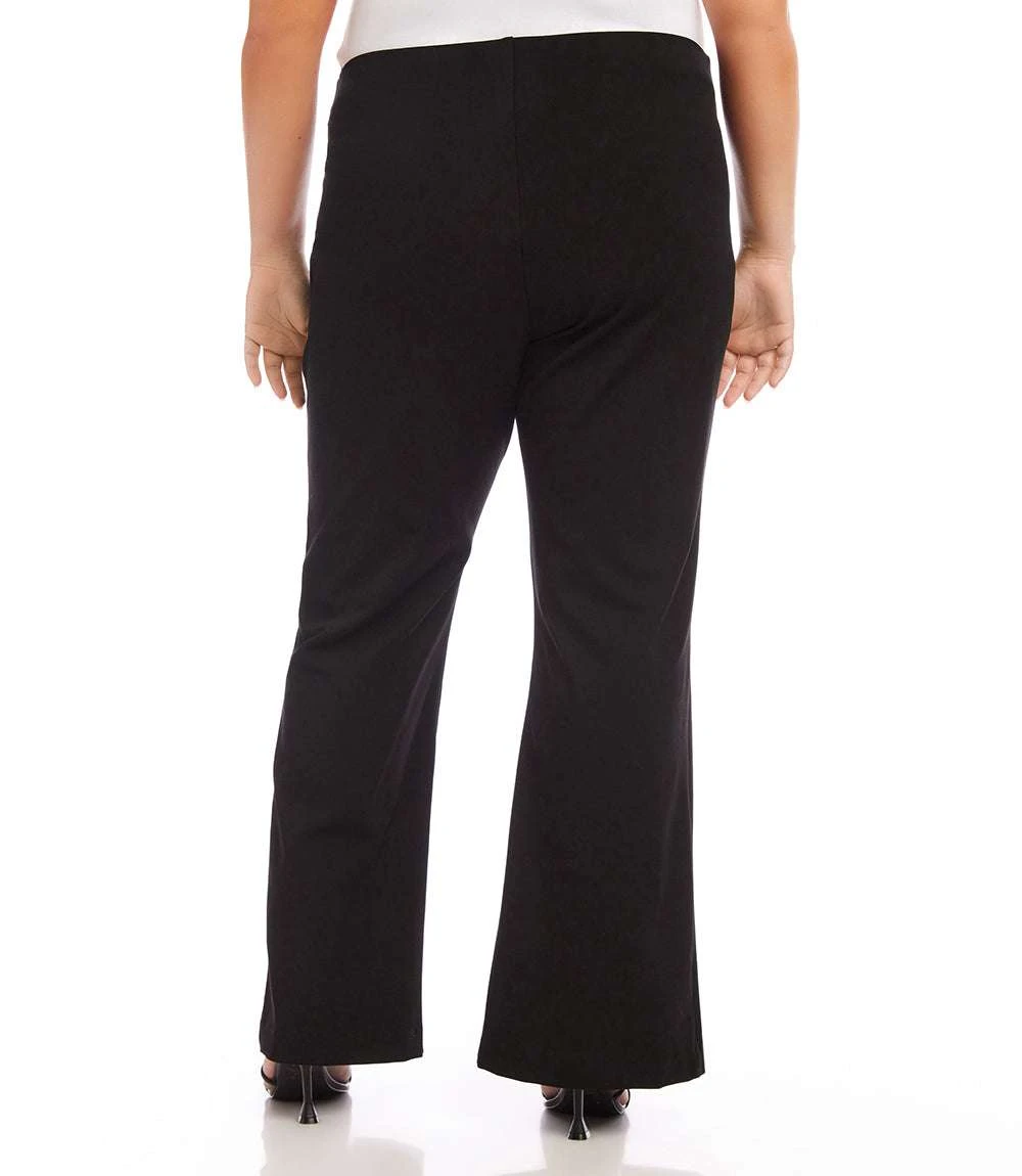 Plus Size Front Slit Pants 5 Plus Size Front Slit Pants - Image 3