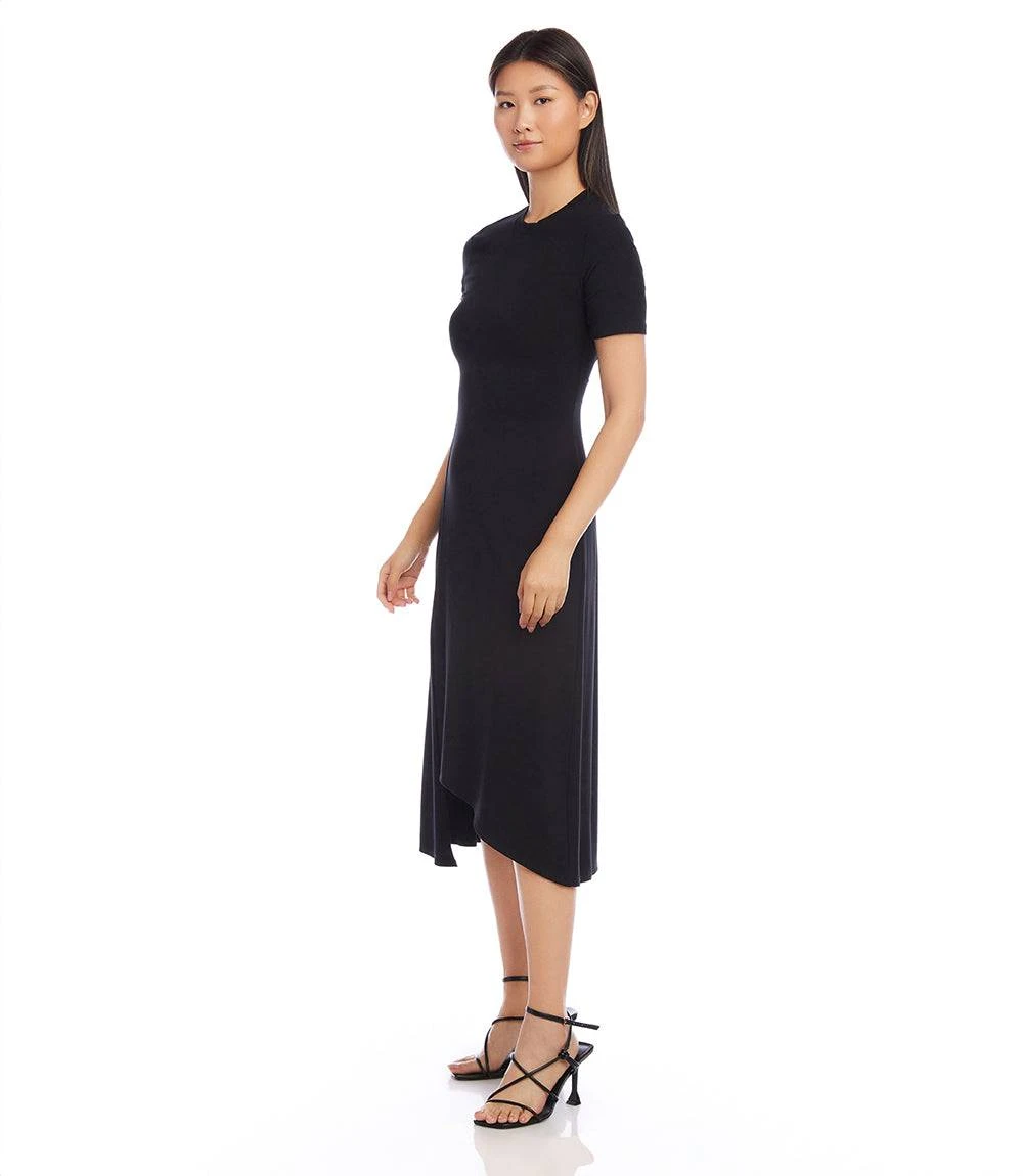 Petite Size Asymmetric Front-Slit Dress 5 Petite Size Asymmetric Front-Slit Dress - Image 3