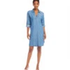 Petite Size Roll Tab Sleeve Chambray Shirtdress 1 Petite Size Roll Tab Sleeve Chambray Shirtdress -Karen Kane Store karenkane 2024 spring 1L66081P CHA 001