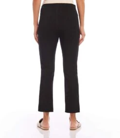 Cropped Pintuck Pants 8 Cropped Pintuck Pants -Karen Kane Store karenkane 2024 spring L09006P BLK 003