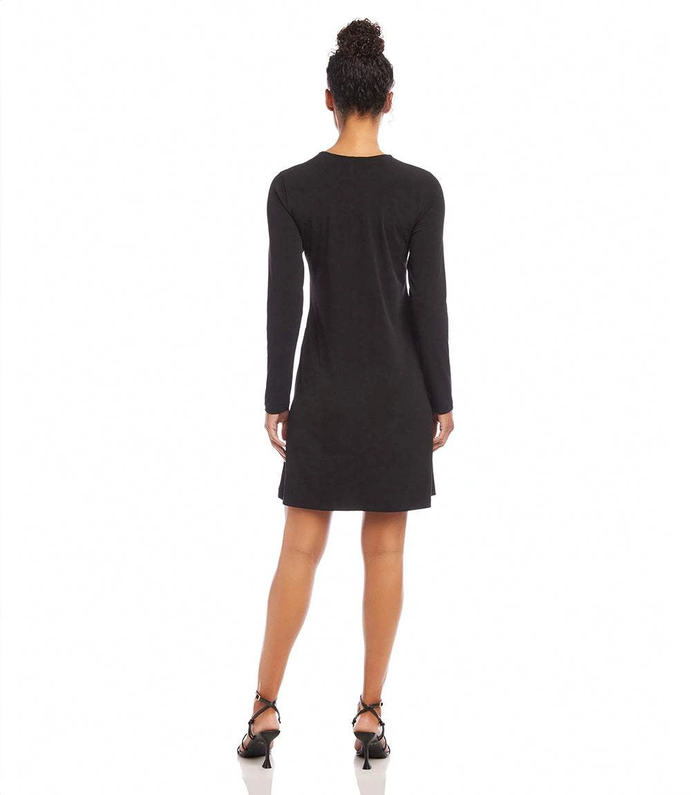 Long Sleeve Travel Jersey Dress 6 Long Sleeve Travel Jersey Dress - Image 4