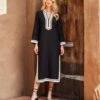 Petite Size The St. Tropez Midi Dress -Karen Kane Store karenkane 2024 summer 2L00404 BLC 000
