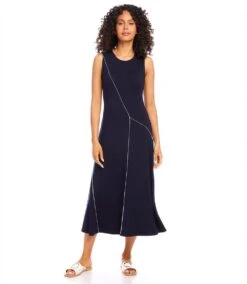 Reverse Seam Dress 10 Reverse Seam Dress -Karen Kane Store karenkane 2024 summer L13004 NAV 001