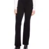 Faux Suede Bootcut Pants 2 Faux Suede Bootcut Pants -Karen Kane Store karenkane 2024 winter L71505 BLK 00 1