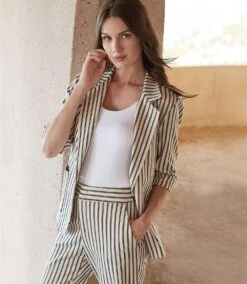 Stripe Pants 14 Stripe Pants -Karen Kane Store stripe 5 zoom 3839755d 9be3 4171 8f8d 11f860949434